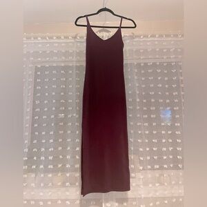 Maroon Dress